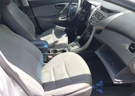 2013 Hyundai Elantra Gls из США, поврежденный, VIN 5NPDH4AE1DH367431